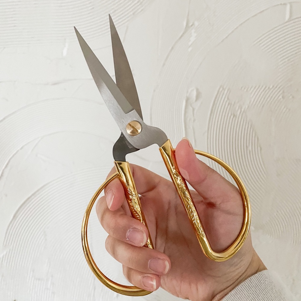 Gold Embroidery/Fabric Scissors